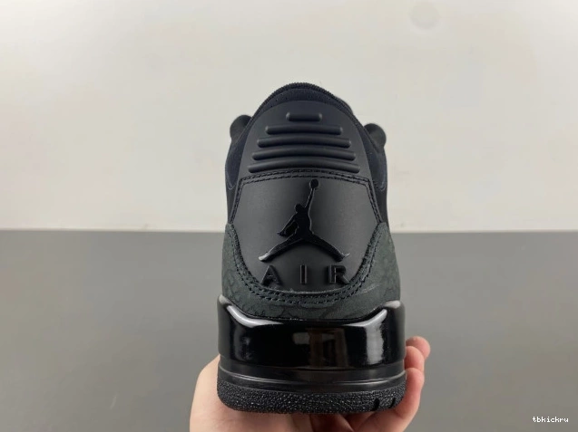 Reps TBkick Jordan 3 CT8532-001 Air Cat Black 0711